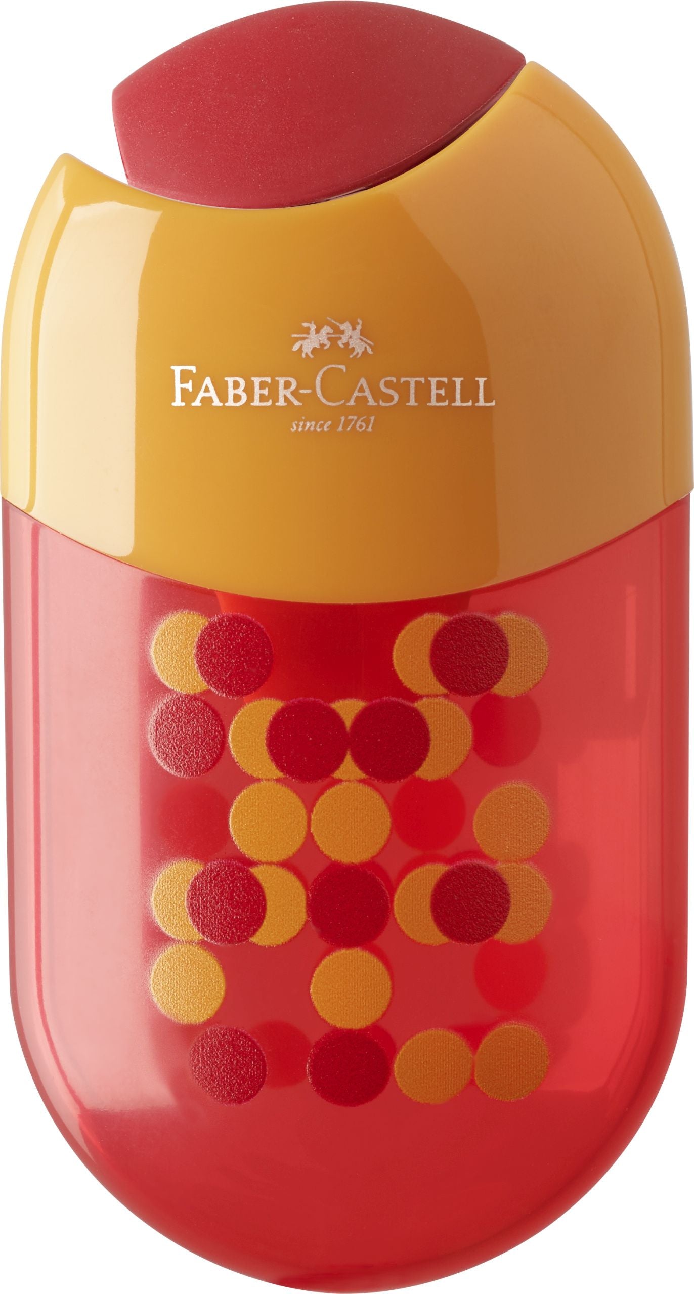 ASCUTITOARE CU RADIERA TWO TONE CUL ASORTATE FABER-CASTELL ASCUTITOARE CU RADIERA TWO TONE CUL ASORTATE FABER-CASTELL